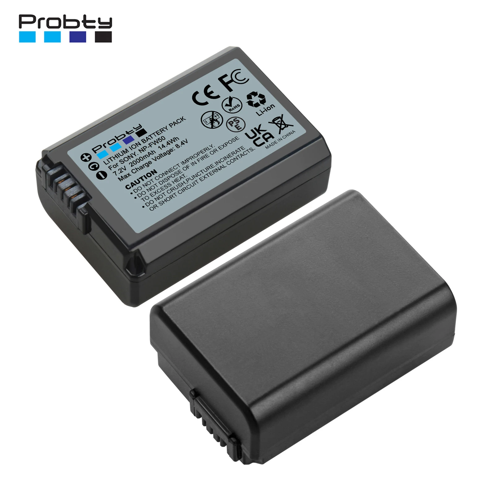 Np-Fw50 Np-Fw50 Batteria Di Ricambio Per Sony Zv-E10 A7 A7R A7Rii A7Ii A7Sii A7S A7Rii A6300 A6400 A6500 Rx10