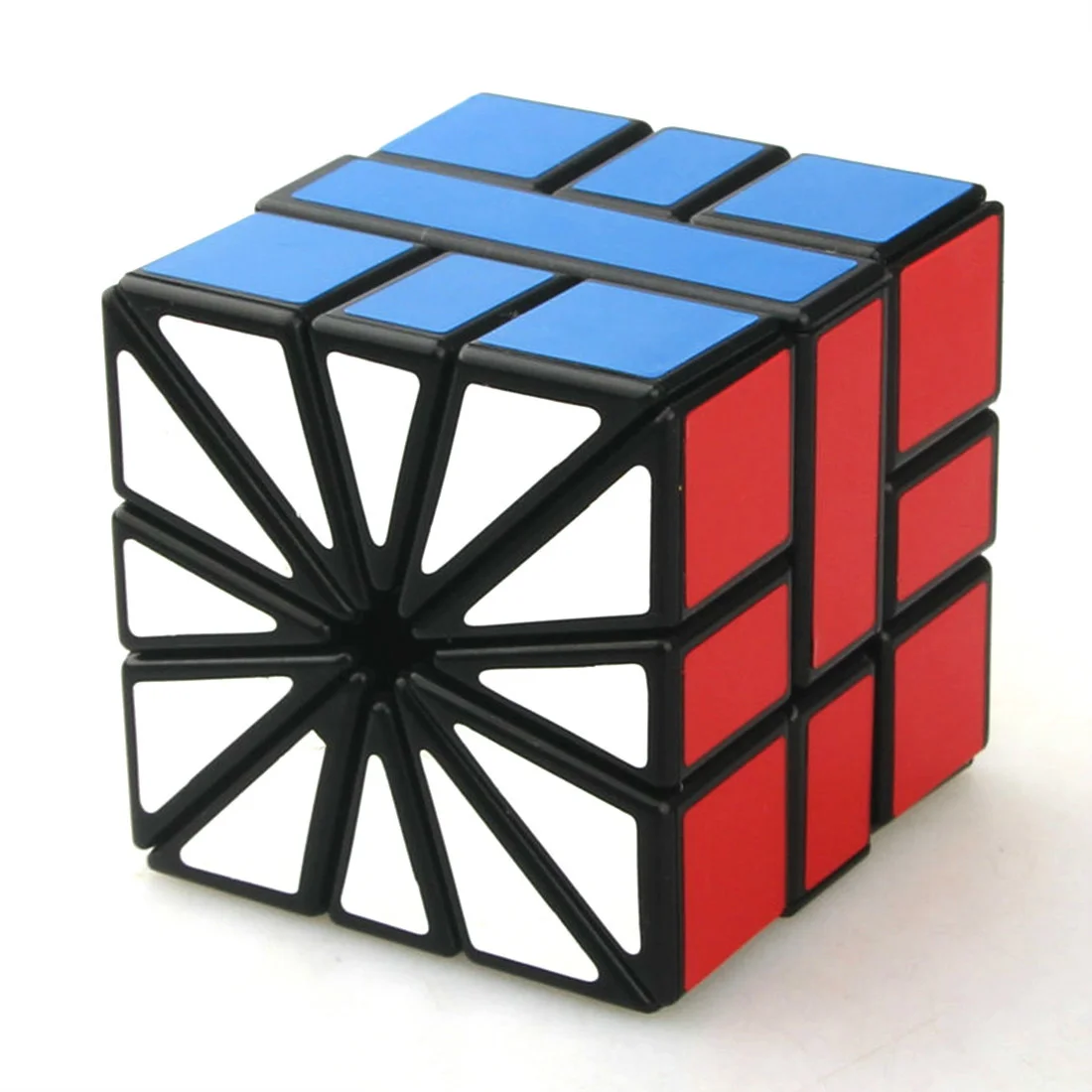 Cubetwist Strange Shape Cube Black White Square Ii Sq2 3X3X3 Speed Cube Sector Magic Cube Puzzle Toy