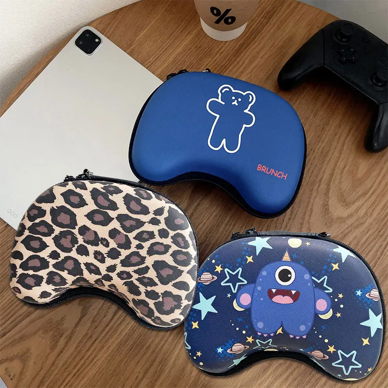 Cartoon Game Controller Storage Bag Per Playstation 4 5 Ps5 Ps4 Xbox Switch Pro Gamepad Case Box Travel Carry Cover Protettiva