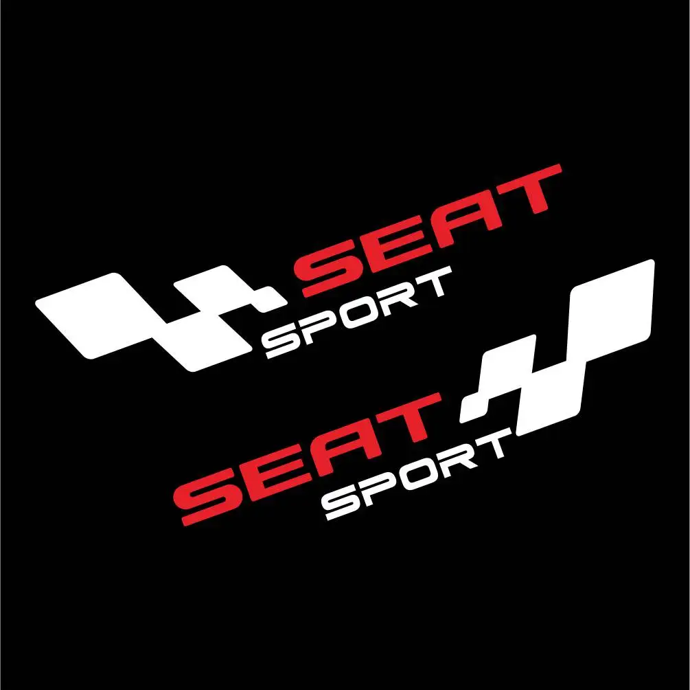 Nuovo 2Pcs Spagna Car Decal Body Windows Sports Racing Pvc Sticker Styling Per Seat Leon Ibiza Altea Cordoba Toledo Accessori