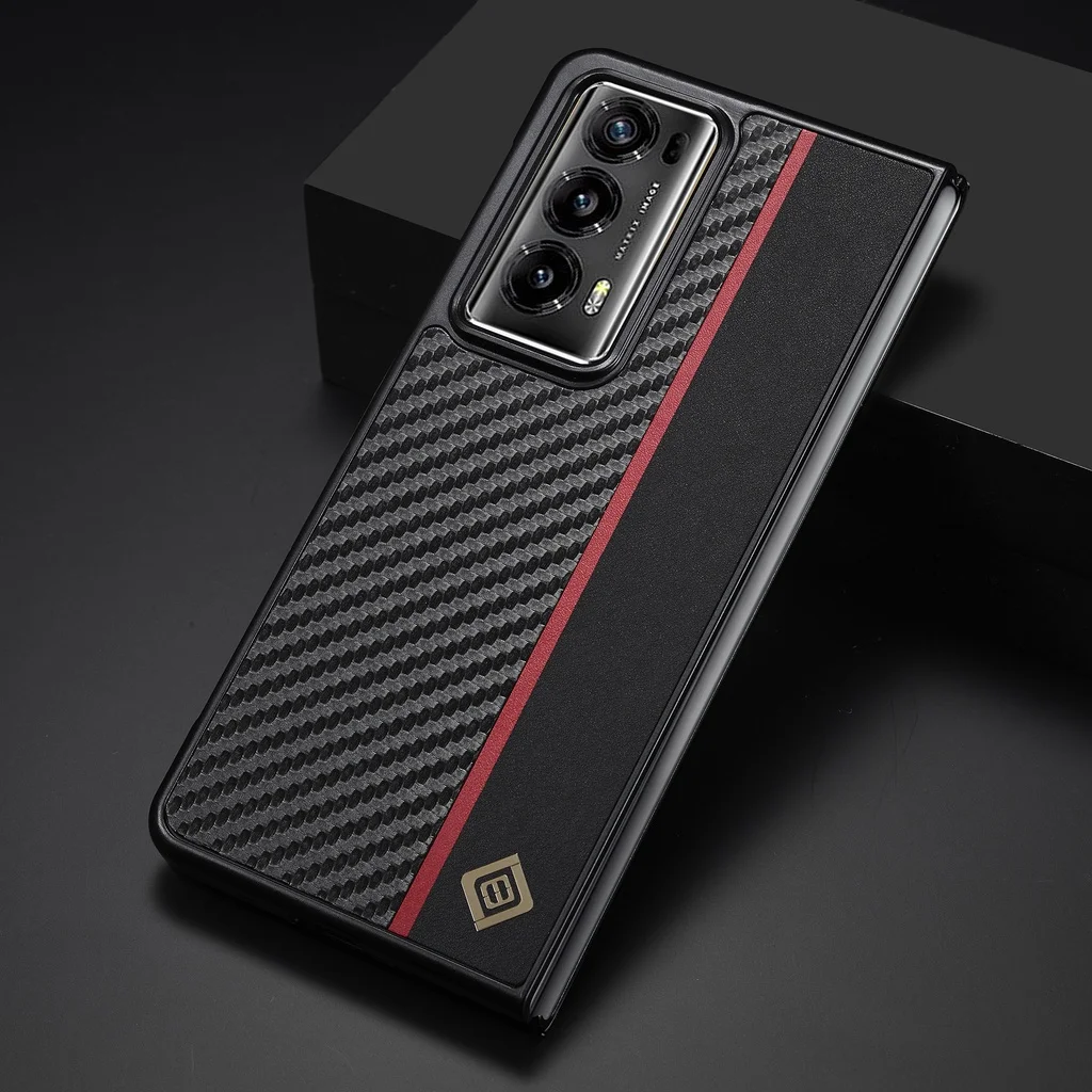 Per Huawei Honor Magic V2 Vs Custodia In Fibra Di Carbonio Modello Materiale In Pelle Pu Per Honor Magic V2 Vs Case