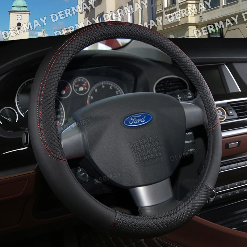Per Ford Focus 2 Mk2 Ford Focus 3 Mk3 Coprivolante Per Auto 9 Colori Pu Leather Accessori Auto Antiscivolo Interni
