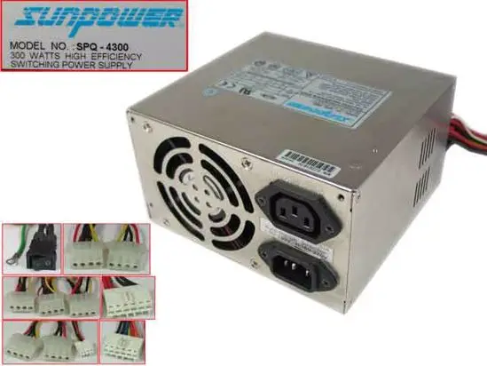 Emacs Zippy Sunpower Spq-4300 Alimentatore Server 300W