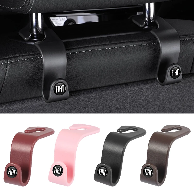 Ganci Per Schienale Del Sedile Dell'Auto Ganci Per Borsa Del Sedile Anteriore Accessori Per Fiat 500 Grande Punto Tipo Stile Uno Astra Bravo Panda Fre