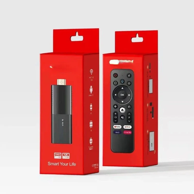 2022 Più Nuovo Android Atv Os Tv Stick Allwinner 1080P 4K Germania/Paesi Bassi/Svezia/Usa/Ca/Uk Stessa Funzione Di Amazon Fire Stick