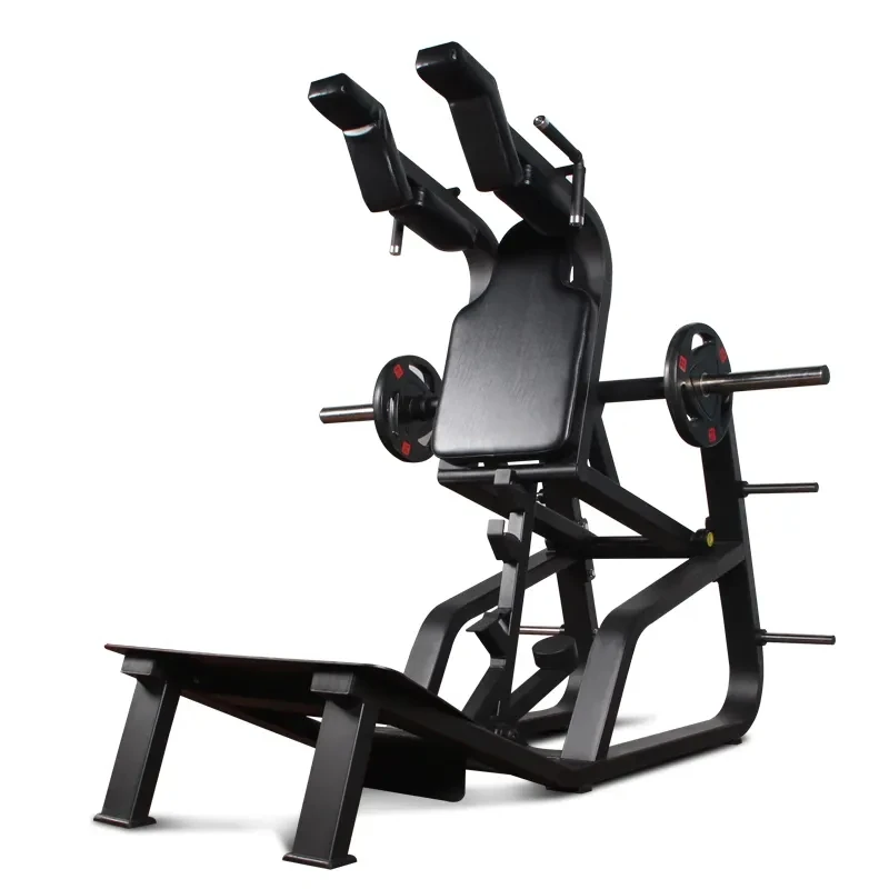 Hack Squat Machine Coscia Hip Trainer Esercizio Muscolare Delle Gambe Seduto V-Squat Allenamento Della Forza Palestra Squat Rack Fitness Attrezzature 