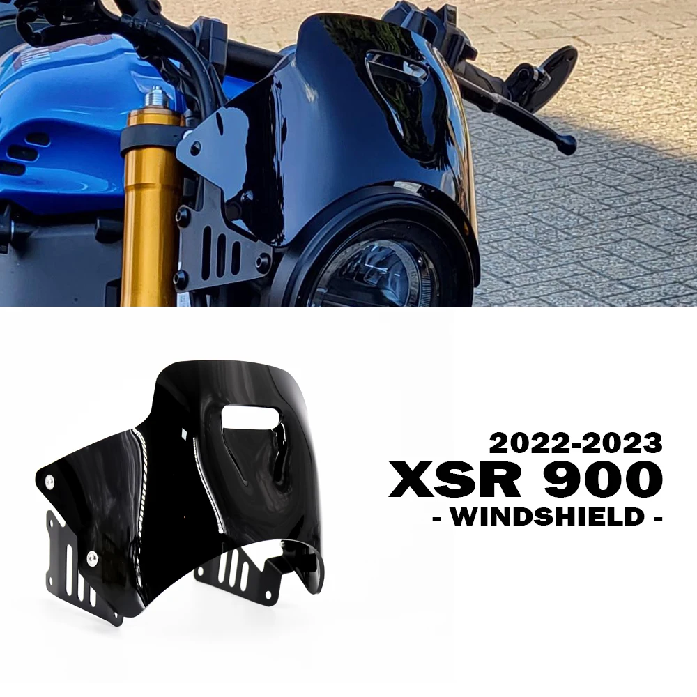 Xsr900 Accessori Per Yamaha Xsr 900 2022 2023 Moto Nuovo Parabrezza Parabrezza Carenatura Copertura Parabrezza Deflettore Acrilico