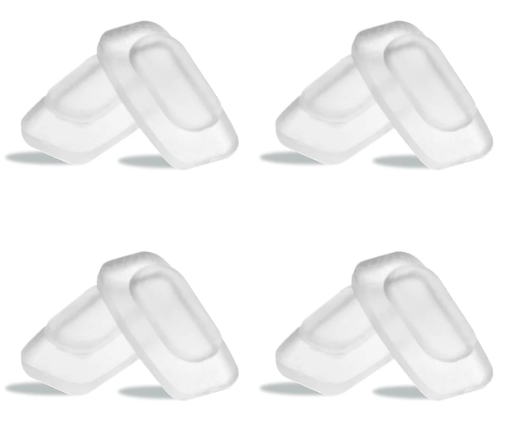 4 Paia Pezzi Di Ricambio Nopepad Per Oakley Latch Alpha Oo4128 Lugplate Oo4139 Occhiali Da Sole Occhiali Da Vista, Protezione Per Naselli Trasparenti
