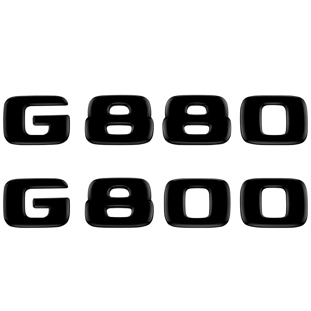 G800 Logo Sticker Trunk Sticker Per Amg Mercedes Benz Brabus W463 G700 G800 G900 G350 G500 G550 Ml W205 W221 W221 Brabus Sticker