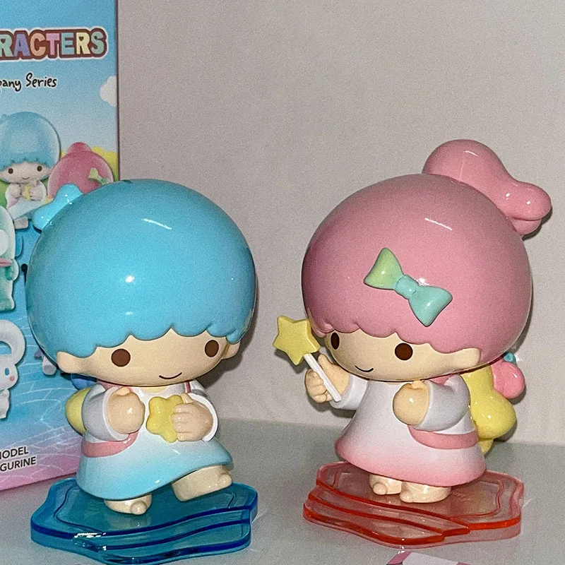 Kawaii Little Twin Star Lala E Kiki Anime Figure Toys Little Twinstar Action Figures Bambole Regali Per Bambini Ragazze