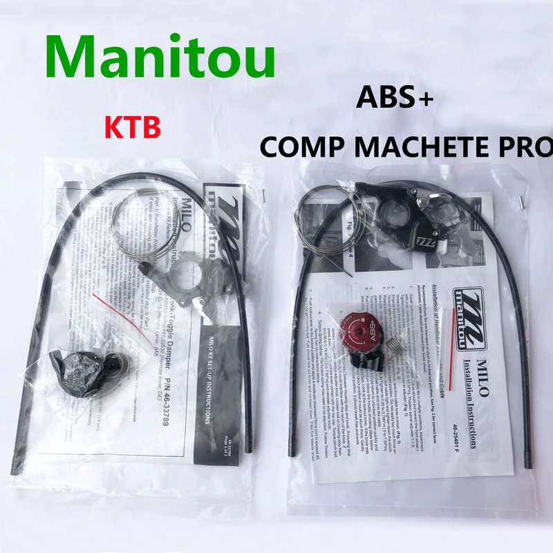 Forcella Per Bicicletta Latch Manitou Remote Lock Abs + Per Marvel/Comp/Machete/Pro/Markhor 26 27.5 29Er Air Fork Mtb Bike Fork Suspension