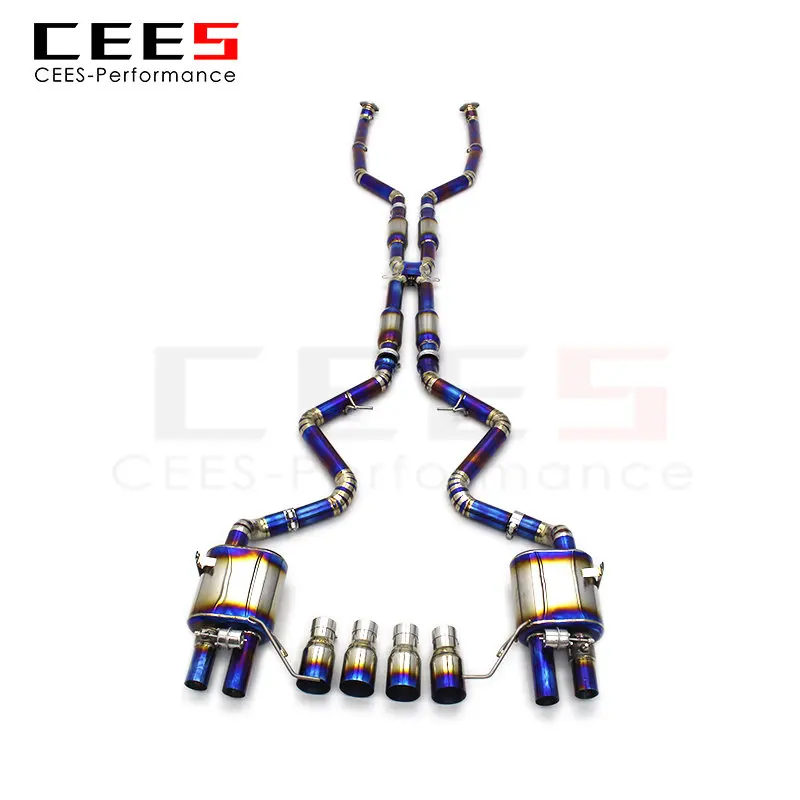Cees Catback Scarico Per Bmw M3 E90 E92 E93 E9X 4.0L 2008-2013 Performance Tuning Titanium Escape Valvola Di Scarico Axleback Marmitta
