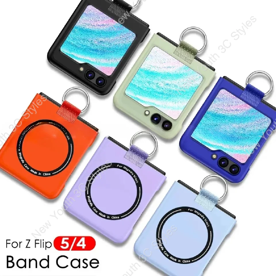 Samsung Z Flip5 5G Custodia Pieghevole Con Fibbia Ad Anello Per Samsung Z Flip5 5G Z Flip 4 3 Antiurto Coque Fundas Per Galaxy Z Flip4 5G Cover Poster