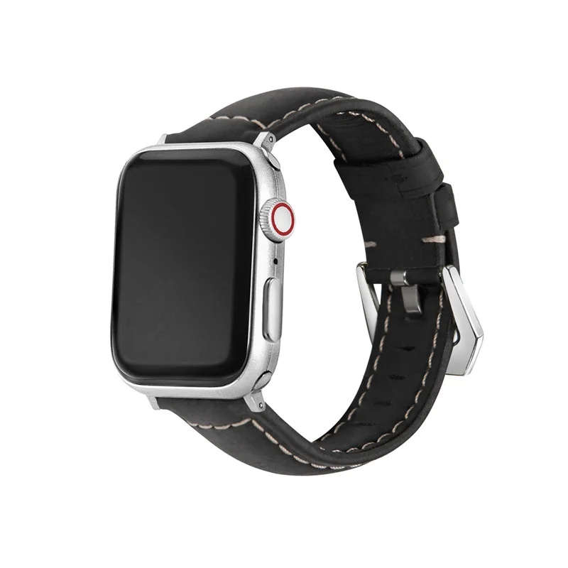 Cinturino In Vera Pelle Fashion Panerai Design Per Apple Watch Series 7/Se/6/5/4/3/2/1 (41Mm 45Mm 44Mm 40Mm 42Mm 38Mm)