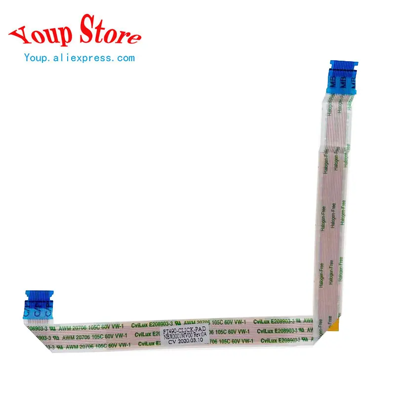 Nuovo Originale Per Lenovo Thinkpad T490 T495 T14 P14S P43S Ct490 Clickpad Touchpad Mouse Board Cable Line 02 Hk982 Nbx0001Mv00