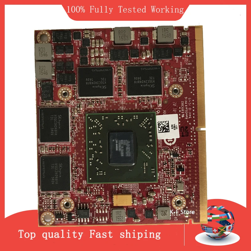 Per Amd Firepro M5100 Scheda Video Mobile Gpu 2Gb Gddr5 Per Dell Precision M4800 M4700 M4600 216-0848000 5 Fxt3