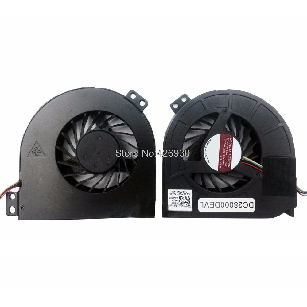 Ventola Cpu Per Laptop Per Dell Per Precision M4800 P20E Dc28000Devl Muslimpn01 00Wgvf 0Wgvf Nuovo