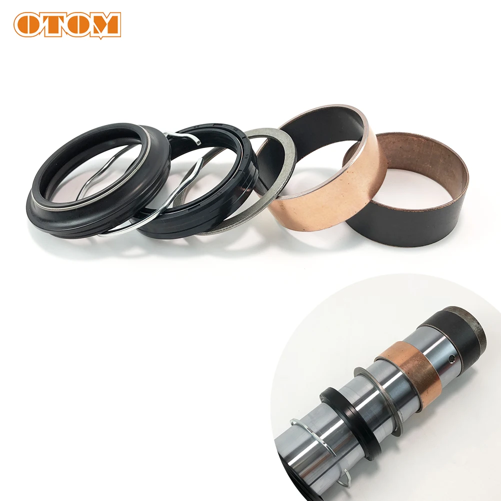 Otom Moto 43Mm Fastace Ammortizzatore Anteriore Kit Di Riparazione Paraolio Guarnizione Boccola Anello Di Sicurezza Per Kayo T4 Guizun Mx6