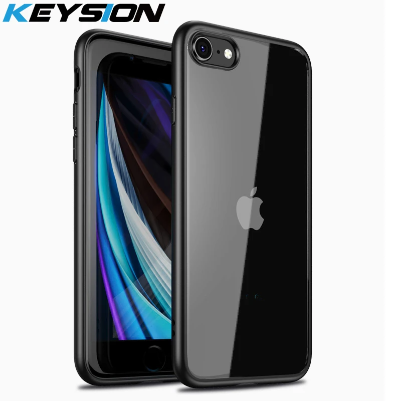 Keysion Fashion Case Per Iphone Se 2020 Nuova Cover Posteriore Trasparente Antiurto Se2 Per Iphone Xr Xs Max X 8 7 Plus