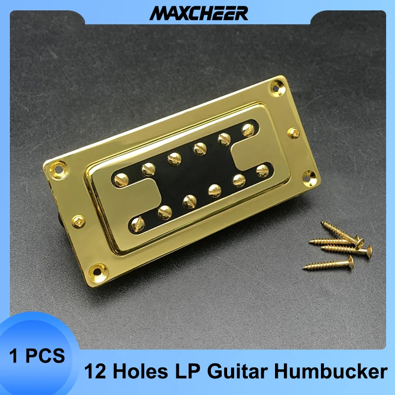 Rb Style Mini H Style Chitarra Elettrica A 12 Fori Pickup Humbucker 72X32Mm Chitarra Rickenbacker (Il Collo E Il Ponte Sono Universali)