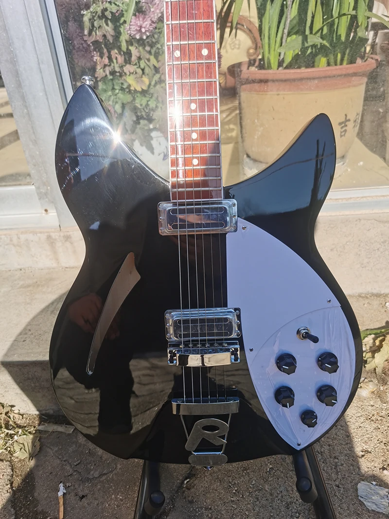Chitarra Elettrica Rickenbacker, Chitarra A Corpo Semifavo, Colore Personalizzato