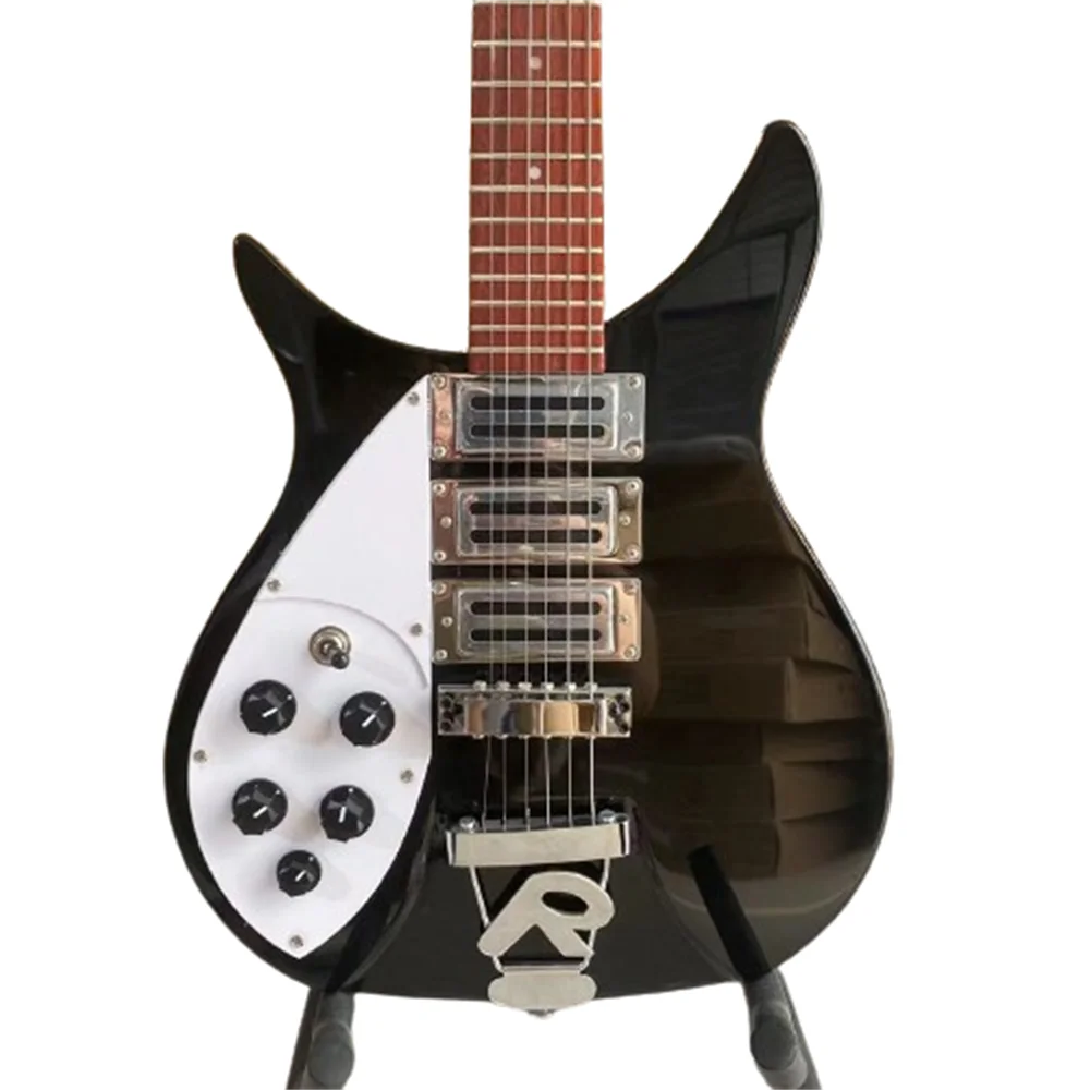 Chitarra Elettrica Rickenbacker R Tail System Bridge Chitarra A Mano Sinistra Spedizione Gratuita In Magazzino