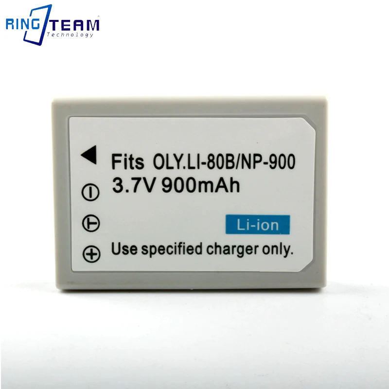 Li-80B Np-900 Batteria Per Fotocamere Maginon Dc-6600 Dc-6800 Performic S5 Slimline X4 X5 X50 X6 X60 Xs6 Praktica Luxmedia 7103