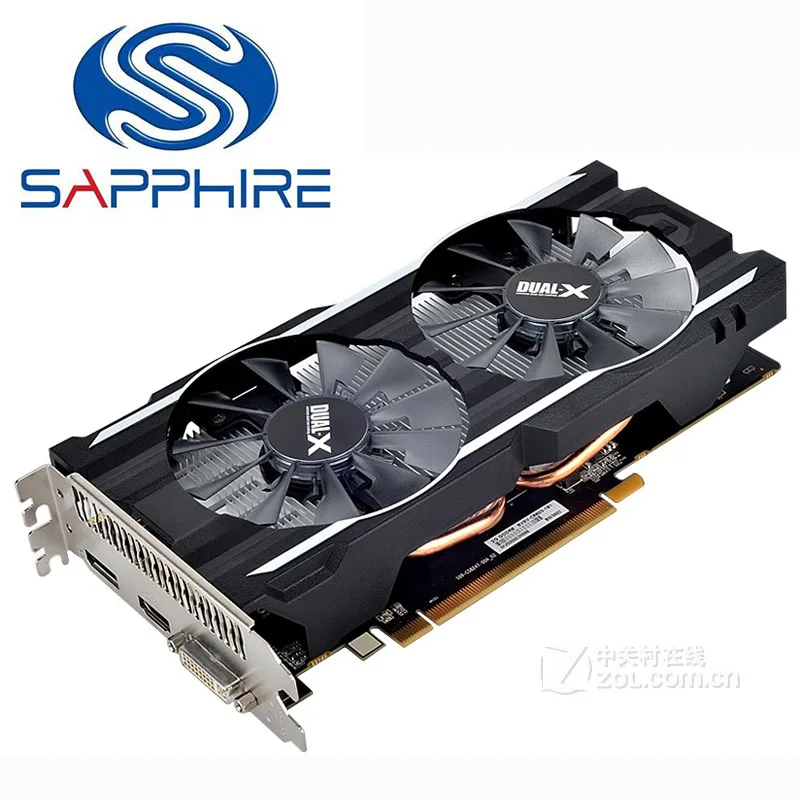 Sapphire R7 260X2Gb D5 Schede Video R7 260X2G Scheda Grafica Gddr5 128Bit Per Serie R7 Radeon 6600Mhz R7 260 Hdmi Dp Dvi Usato