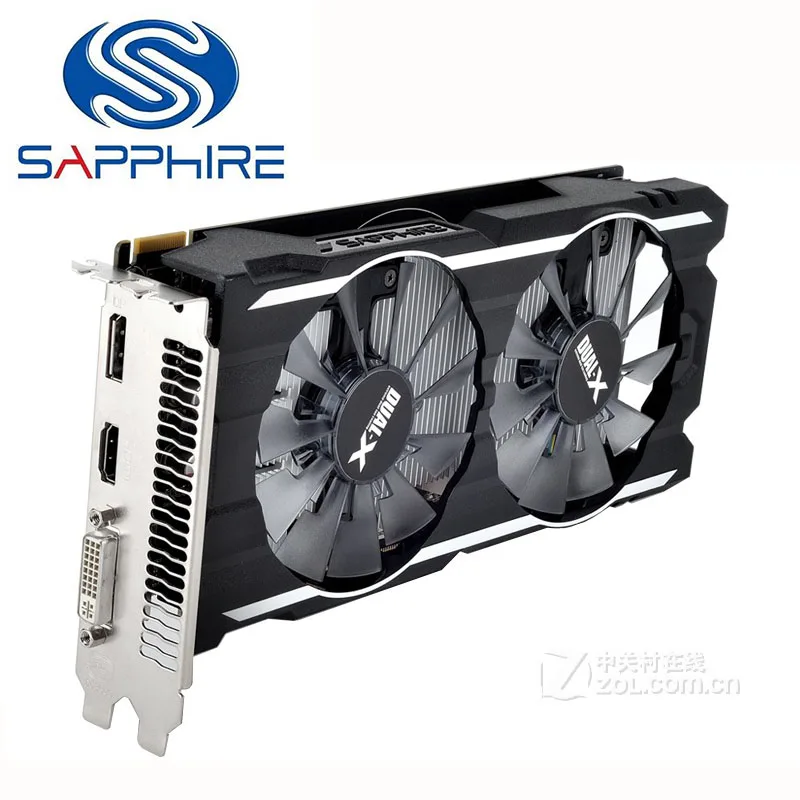 Sapphire R7 260X 2Gb D5 Schede Video R7 260 2G Scheda Grafica Gddr5 128Bit Per Amd Serie R7 Radeon R7 260 R7260 2Gb Hdmi Dvi Usato