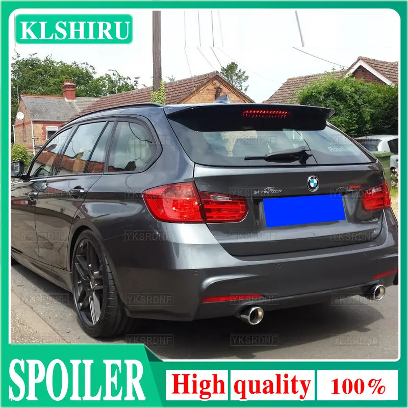 Spoiler Per Bmw F31 2013-2018 Ala Posteriore In Fibra Di Carbonio Per Bmw Serie 3 F31 Wagon 320I Touring Car Spoiler Ala Posteriore