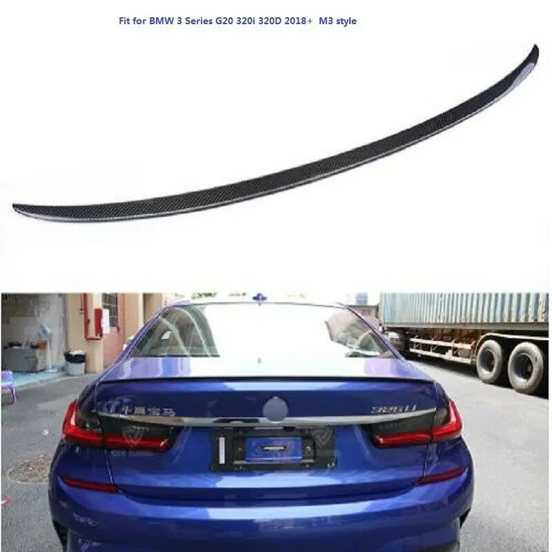 Spoiler Posteriore In Fibra Di Carbonio M Performance Adatto Per Bmw Serie 3 G20 320I 320D 2018 +