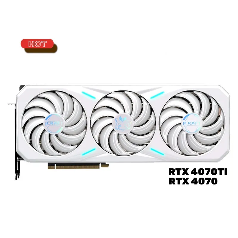 Scheda Grafica Maxsun Rtx 4070 Rtx 4070 Ti Icraft Oc 12G Gddr6X Gpu Nvidia Computer Pc 192Bit Dp * 3/Hdmi Rgb Schede Video Da Gioco