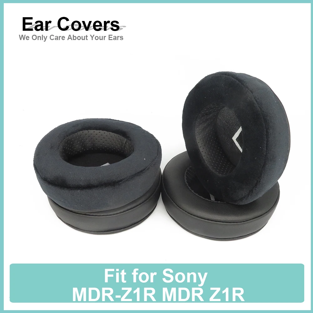 Auricolari Per Sony Mdr-Z1R Mdr Z1R Cuffie Auricolari Proteine Velour Cuscinetti Memory Foam