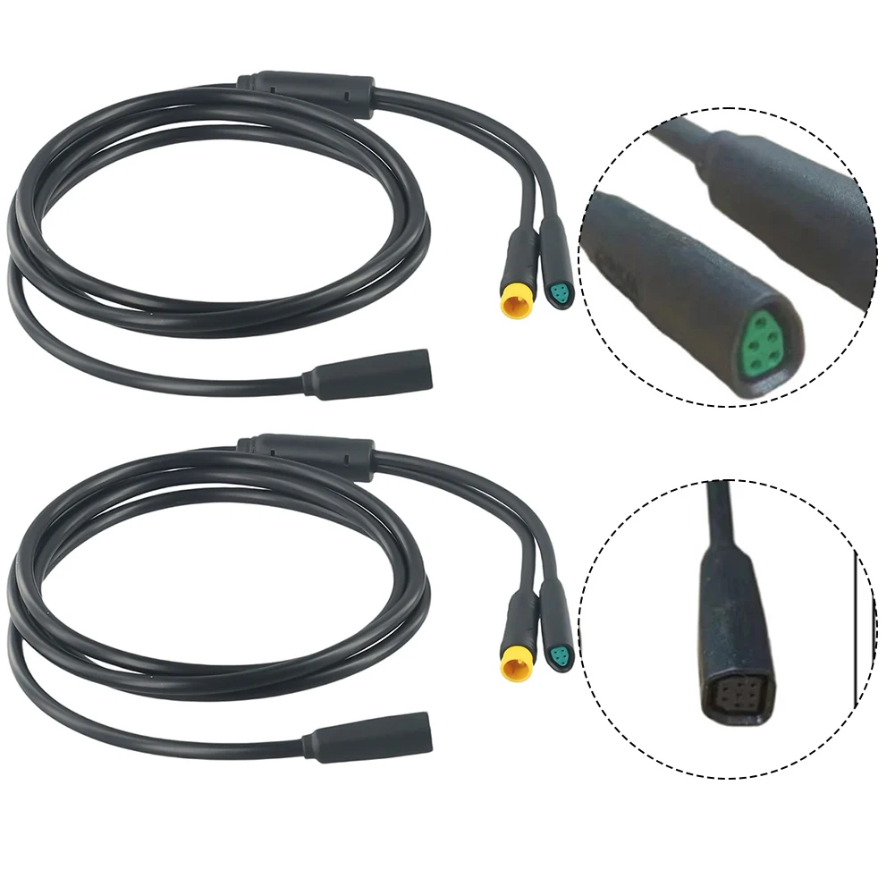 1 T2 Ebike Motor Display Cavo Esteso Per Bafang M410 M500 M600 M800 Connettore Sostituire Parti Accessori Per Biciclette Elettriche