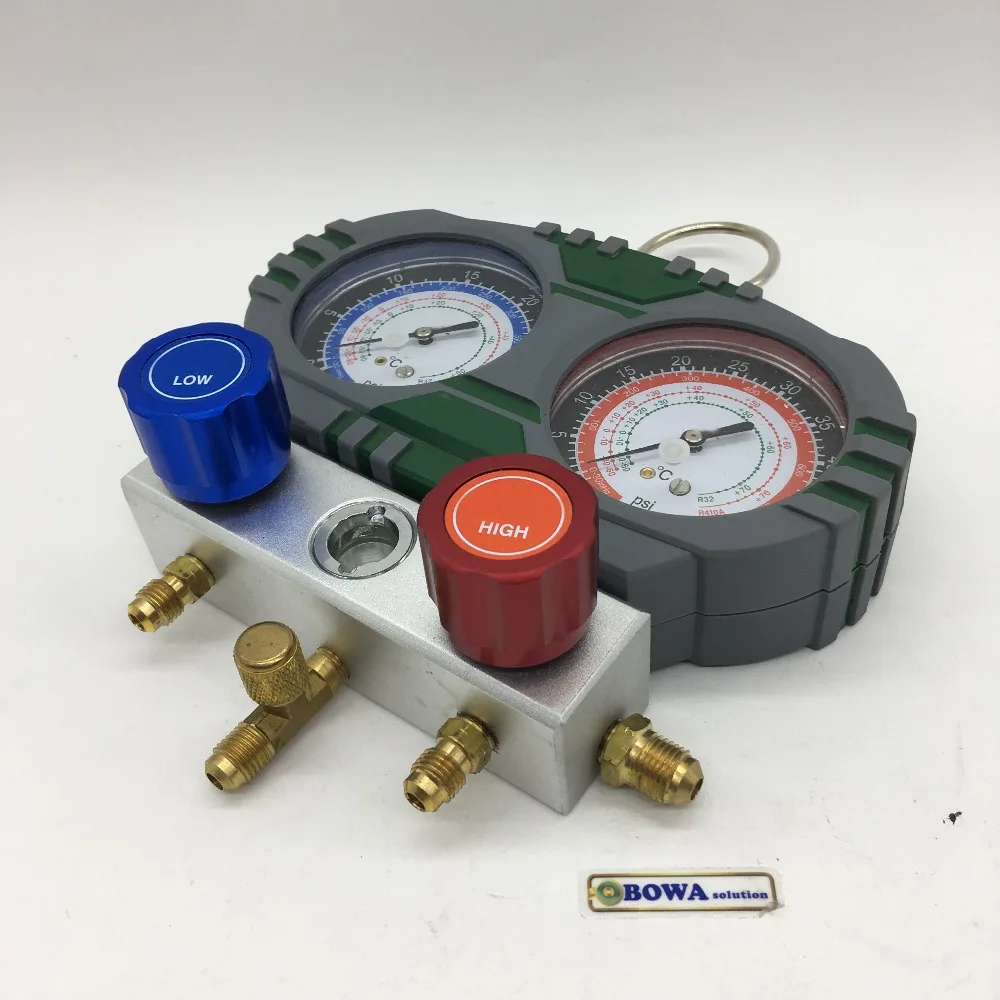 Di Alta Qualità Collettore Di R410A E R32 È La Scelta Ideale Per Vaccuum E Carica R410A Gas In R410A Pompa Di Calore, Refrigeratore D'Acqua E Ac Unità