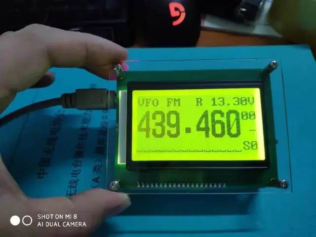 Display Cat Esterno 12864 Lcd Per Yaesu Ft-817 Ft-818 Ft-857 Ft-897 818Nd 857D