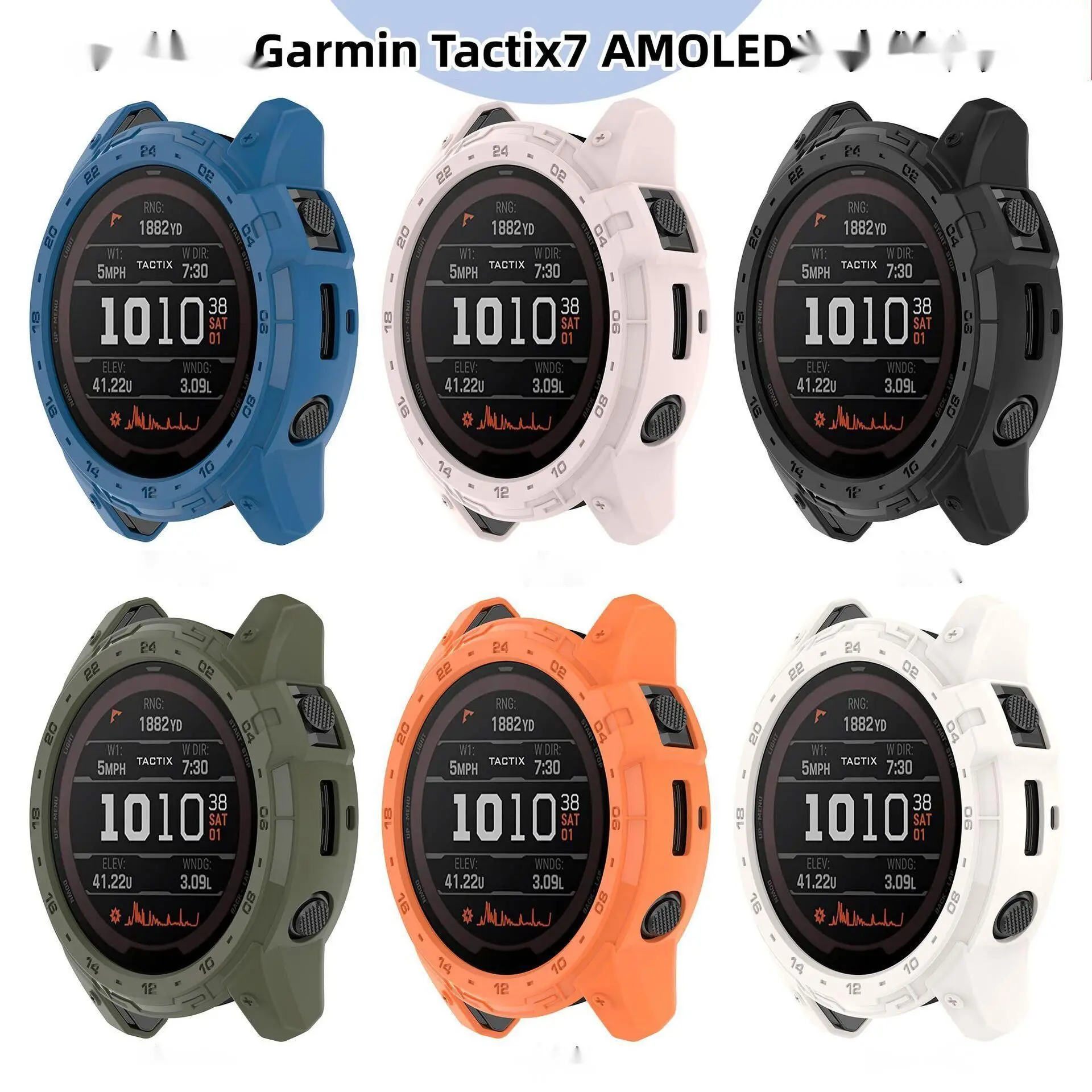 Adatto Per Custodia Protettiva Garmin Tactix 7 Amoled
