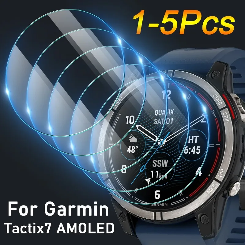 Per Garmin Tactix 7 Amoled Hd Durezza Vetro Temperato Per Garmin Tactix 7 Amoled Proteggi Schermo Antigraffio Smartwatch Glass