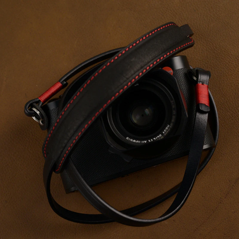 Per Leica M10 P Fuji-Film Xt10 Xt20 Xt30 Xt3 X100V Rx100 Ricoh Gr Gr3 Nikon Z6 Z7 Cinturino In Vera Pelle Cinturino Fotocamera Universale