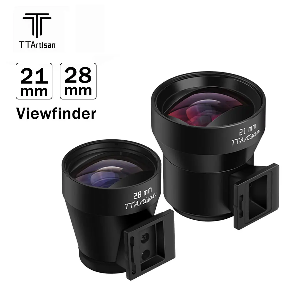 Ttartisan 21Mm 28Mm Mirino Ottico Scarpa Fredda Per Leica M9 Ricoh Gr Iii Ii Gr3 Fotocamera Mirino Esterno Accessori