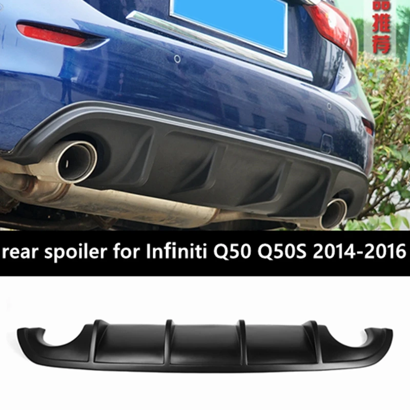Spoiler Posteriore Per Infiniti Q50 Q50L Q50S 2014 2015 2016 Diffusore Di Alta Qualità Materiale Pp Grande Spoiler Q50 Q50S Diffusore Parte Auto