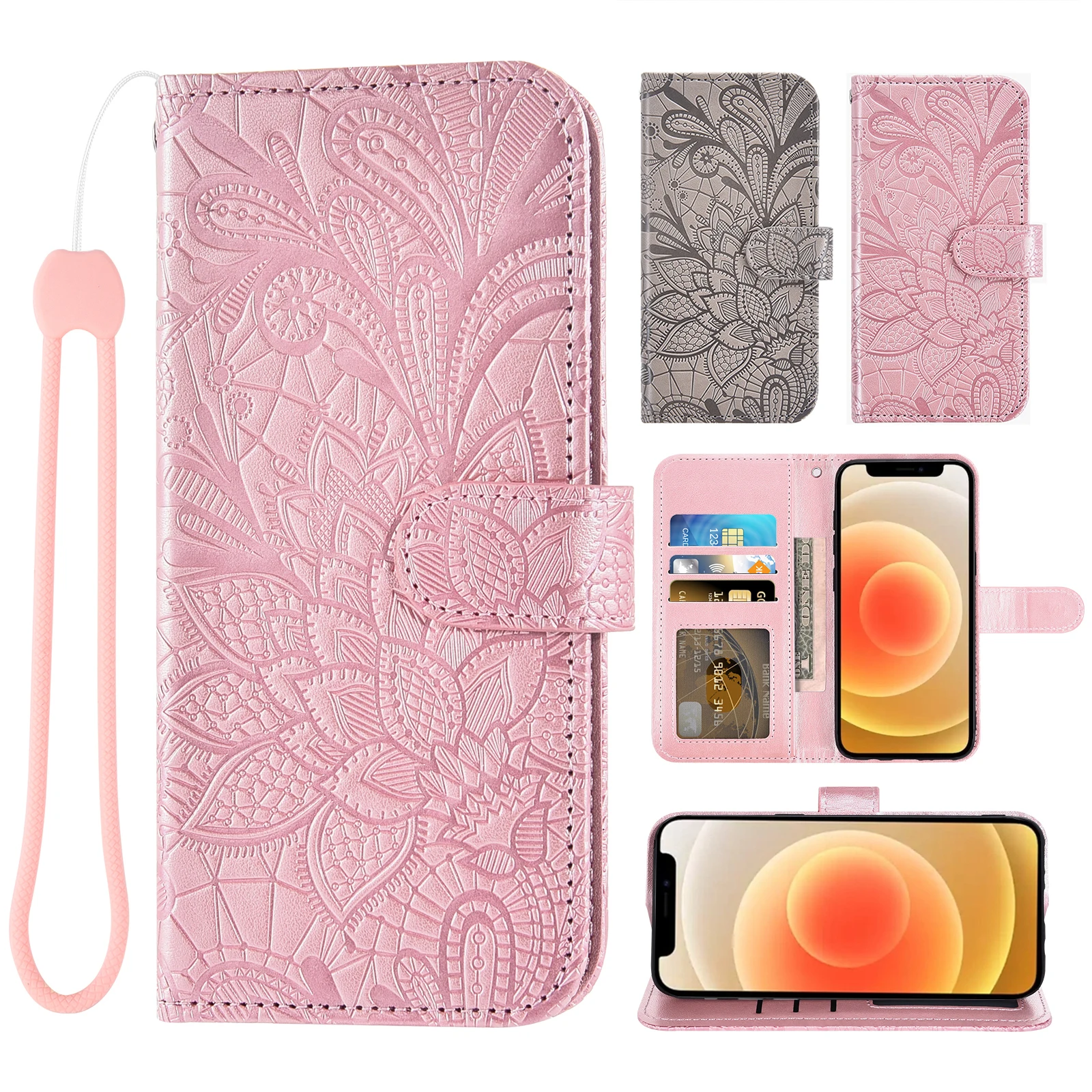 Custodia A Portafoglio In Pelle Di Lusso Con Flip Cover Per Blackberry Classic Blackberry Key2 Blackberry Keyone Slot Per Carte Di Credito Da Polso