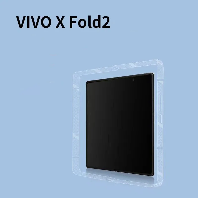 5 Pz Per Vivo X Fold 2 Cornice Pellicola Avvolgere Adesivi Decalcomania Pelle Trasparente 3M Materiale Pellicola Protettiva Laterale Adesivo Vivo X Fo