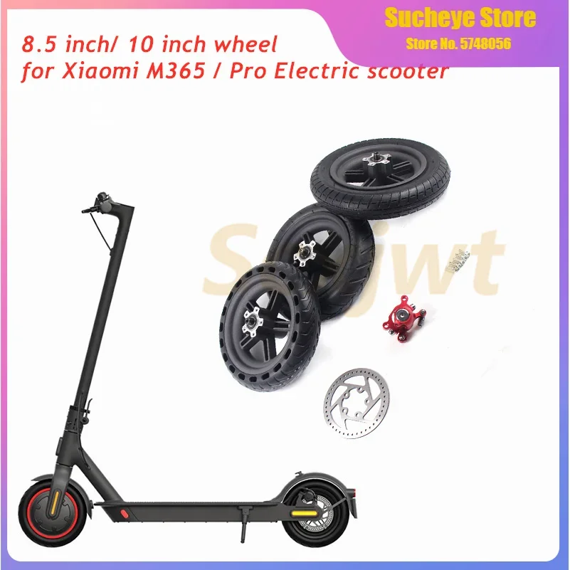Upgrade 10 Pollici Air Wheel 8 1/2X2 Pneumatici Solidi Per Xiaomi Mijia M365 Mi Scooter Pneumatici Accessori Durevoli