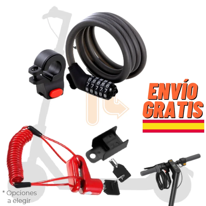 ✅Blocco Monopattino Elettrico Xiaomi M365 / 1S / Essential / Mi Scooter 3 / Pro 2 / Ninebot Max G30 / Cecotec Bongo / Dualtron / Smartgyro / Kaboo Man