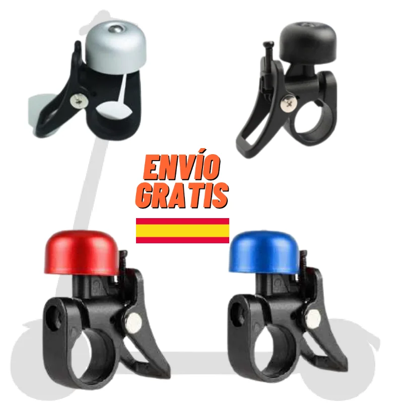 ✅Campanello Monopattino Elettrico Xiaomi M365 / 1S / Essential / Pro 2 / Mi Electric Scooter 3 Lite / 4 Pro Per Manubrio Con Gancio Parafango Posterio