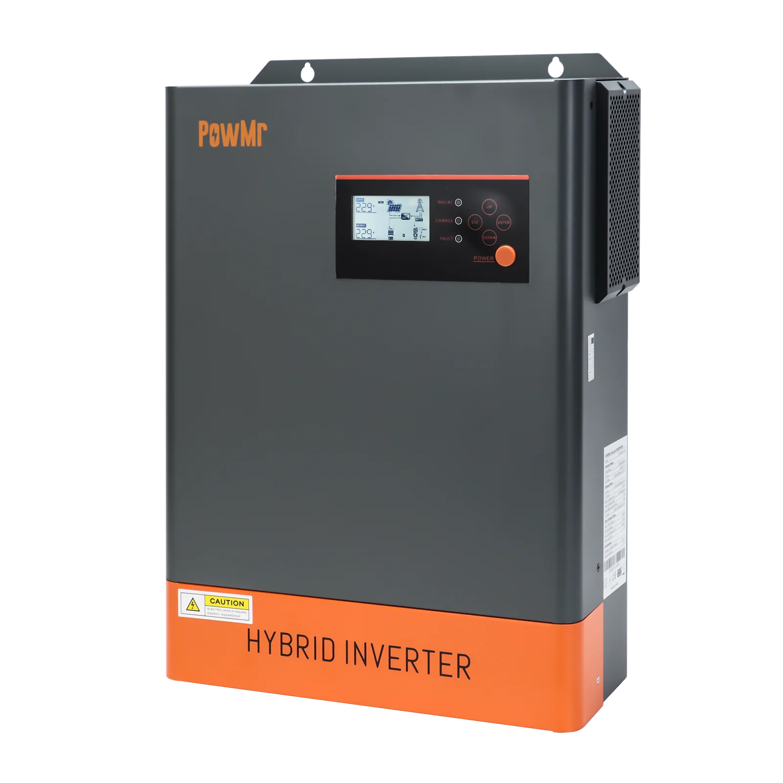 Powmr 5500W Regolatore Solare Mppt Integrato Inverter Ibrido 500V 100A Max Parallelo 12 Unisce