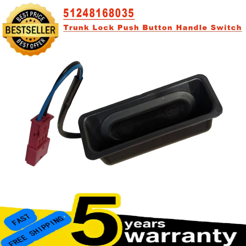 Car Trunk Lid Lock Push Button Handle Switch 51248168035 2046802391 For Bmw E39 E60 525 528 530 540 M5 Auto Parts