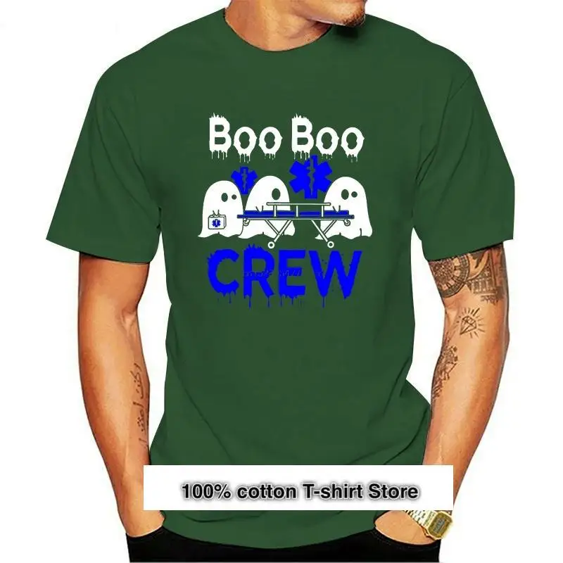 Patinbonbz Crew Fantasma Paramedico Emt Ems Enfermera Camiseta De Halloween
