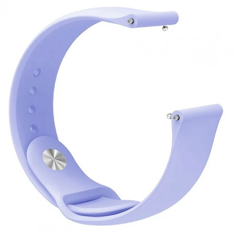 Cinturino Per Orologio Per Samsung Galaxy Watch Active Xiaomi Amazfit Bip 20 Mm Viola # Lunghezza: 20Mm # Samsung Galaxy Watch Active (Sm-R500)